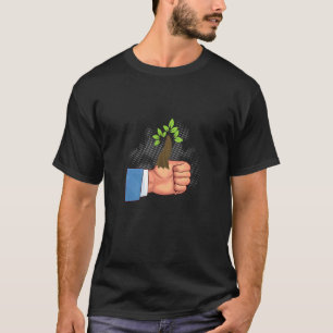 Grüner Daumen Hobbygärtner Gartenarbeit Gartenarbe T-Shirt
