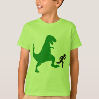 Grüner Dinosaurier T-Shirt