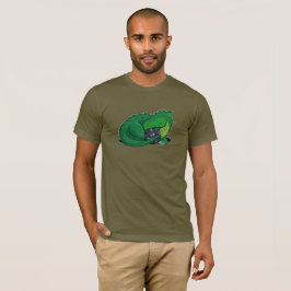 Grüner Drache D20 T-Shirt