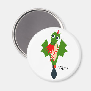 Grüner Drache der Stadt Mons, Belgien Magnet