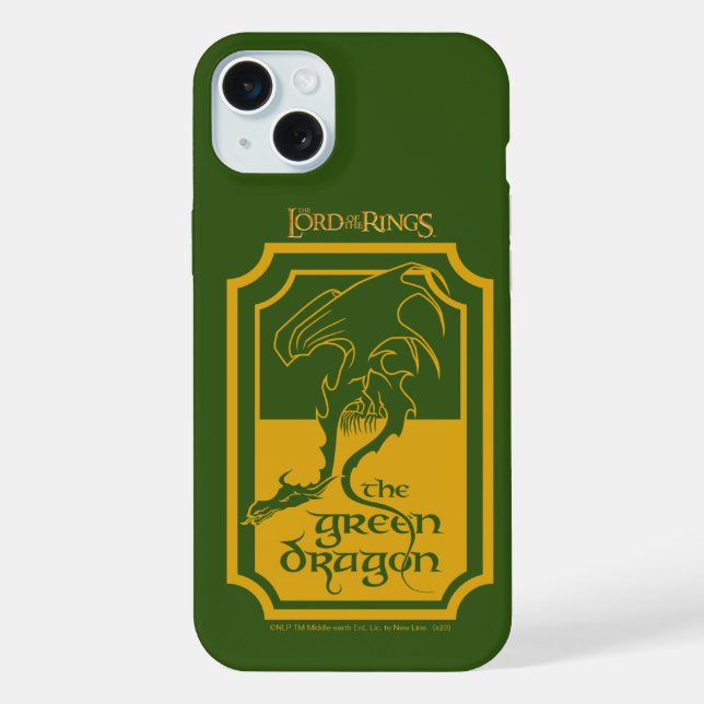 GRÜNER DRACHE™ iPhone HÜLLE (Rückseite)