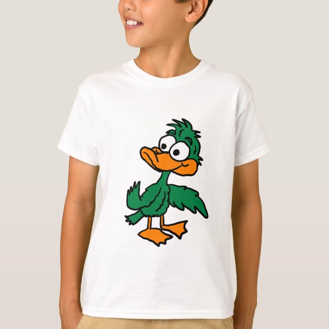 Grüner Duck T-Shirt (Vorderseite)