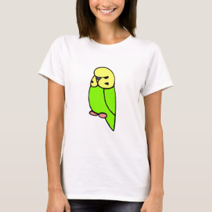 Grüner Englischer Wellensittich T-Shirt