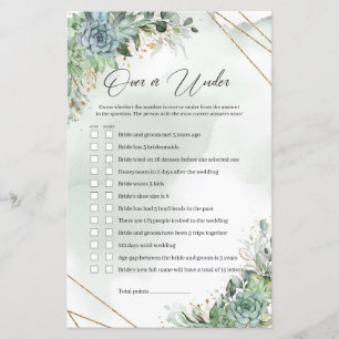 Grüner Eukalyptus-Eukalyptus über oder unter dem S