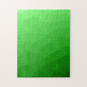 Grüner Farbverlauf geometrisches Maschenmuster Dre Puzzle