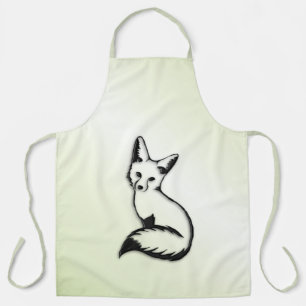 Grüner Fox Schürze