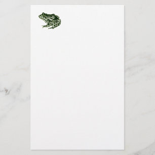 Grüner Frosch Briefpapier