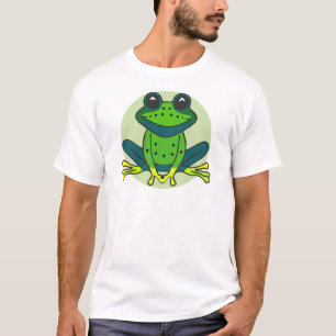 Grüner Frosch Cartoon-74742 T-Shirt