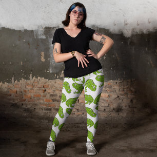 Grüner Frosch Leggings