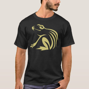 Grüner Frosch-Logo T-Shirt