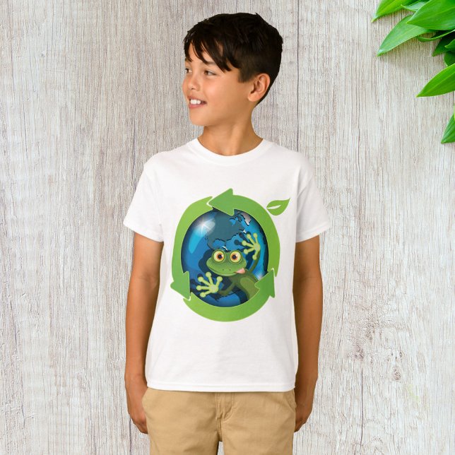 Grüner Frosch T-Shirt (Von Creator hochgeladen)