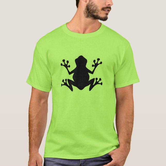 Grüner Frosch T-Shirt (Vorderseite)