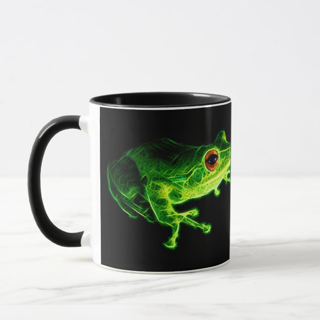 Grüner Frosch Tasse (Links)