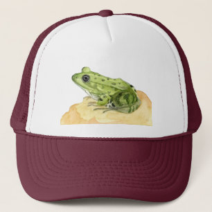 Grüner Frosch Truckerkappe