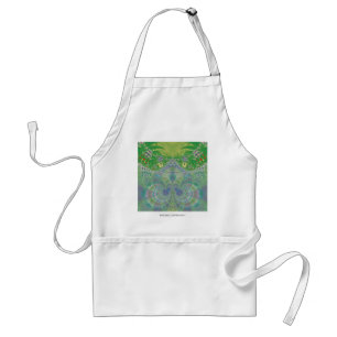 Grüner Frühling Schürze