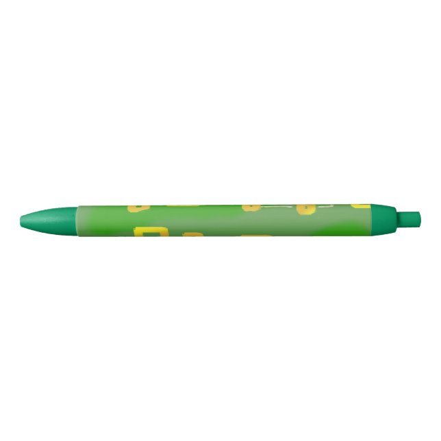 Grüner geometrischer Stift (Vorderseite)