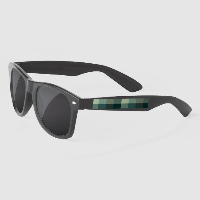 Grüner Gingham-Karo-Karo-Design  (Links)