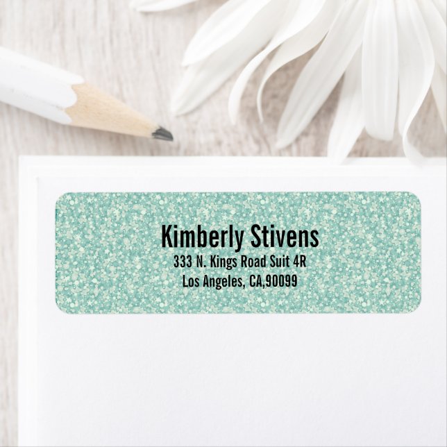 Grüner Glitzer (Insitu)