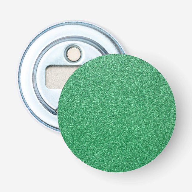 Grüner Glitzer, Sparkle, Hintergrund des Glitzer Flaschenöffner (Vorderseite)