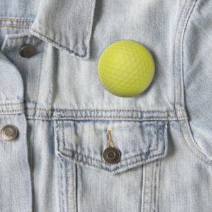 Grüner Golfball Button