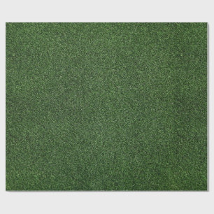 Grüner Gras Hintergrund Geschenkpapier