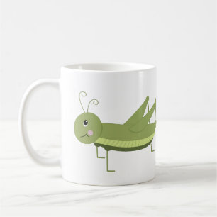 Grüner Grasshopper Kaffeetasse