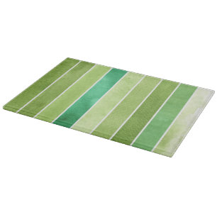 grüner großer Aquarellhintergrund - Aquarell Schneidebrett