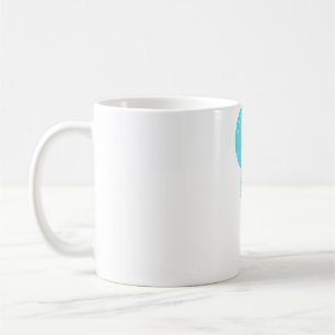 Grüner Habichtvogel und Mond Kaffeetasse