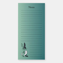 Grüner Hase Magnet Notizblock