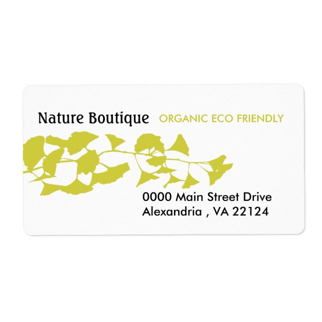 Grüner Herbst Golden Ginkgo (Vorne)