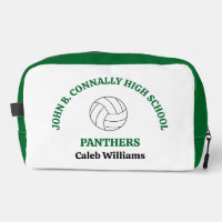 Grüner High School Volleyballspieler Personalisier