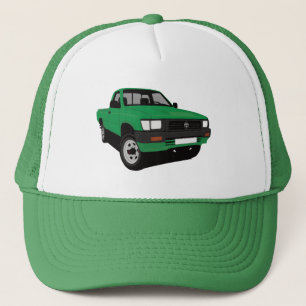 Grüner Hilux Lieferwagen Truckerkappe