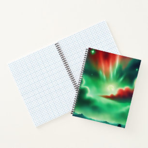 grüner Himmel Notizbuch