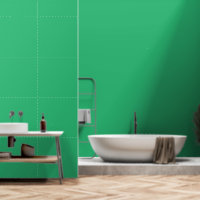 Grüner Hintergrund | Minimalistisches Design