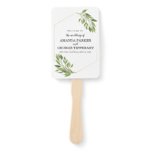 Grüner Hochzeitsfan