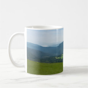 Grüner Hügel von Riverston -Sri Lanka Kaffeetasse