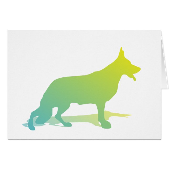 Grüner Hund (Vorderseite (Horizontal))