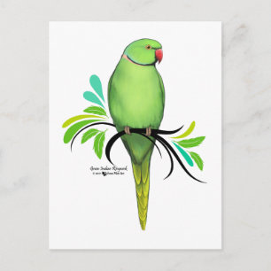 Grüner Indianerapfel Postkarte