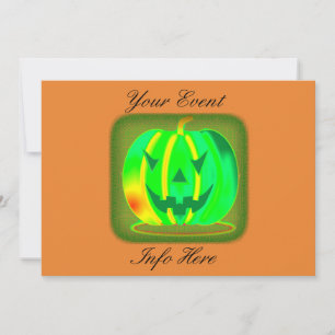 Grüner Jack o'lantern Halloween Thunder_Cove
