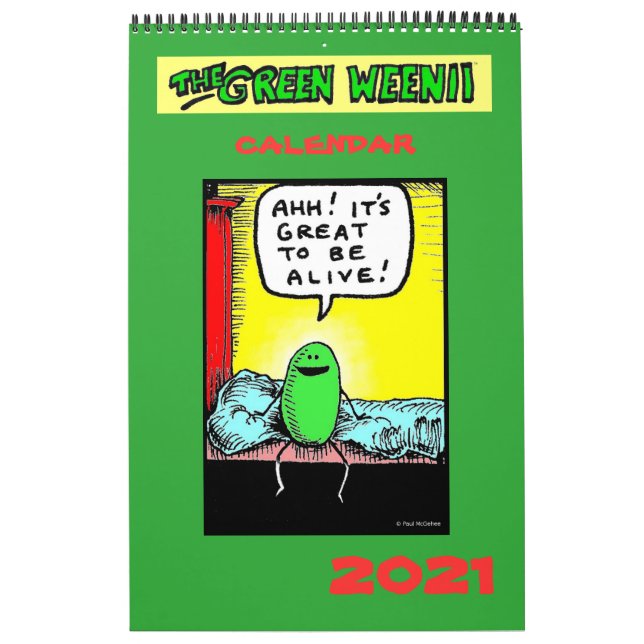 Grüner Kalender 2021 (Titelbild)