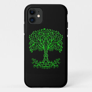 Grüner Keltenbaum Case-Mate iPhone Hülle