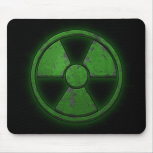 Grüner Kernwaffe Mousepad