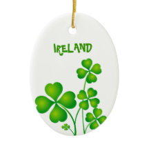 Grüner Kleeblatt aus Irland