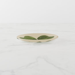 Grüner Kleeblatt-Entwurf auf kundenspezifischer Dekoschale