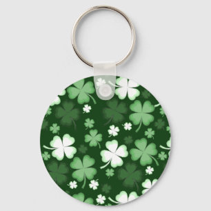 Grüner Kleeblatt, St. Patrick's Day Schlüsselanhänger