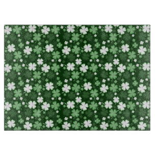 Grüner Kleeblatt, St. Patrick's Day Schneidebrett