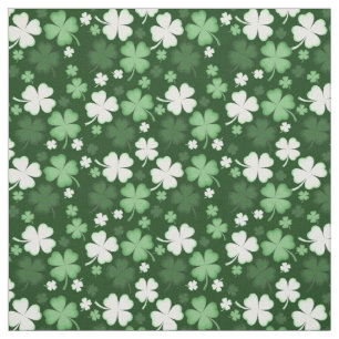 Grüner Kleeblatt, St. Patrick's Day Stoff