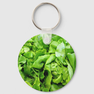 Grüner Kopfsalat Schlüsselanhänger