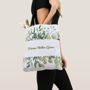 Grüner Kranz mit Hingabe für die Tasche