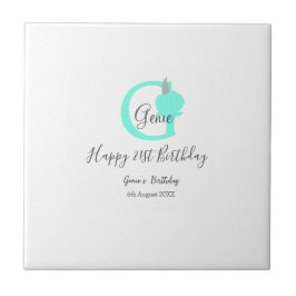 Grüner Kürbis Herbst 21. graue Pastellgraue Fliese